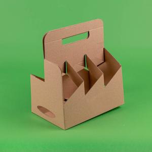 Cutie carton natur SIX PACK 0,500ML 100 buc/set