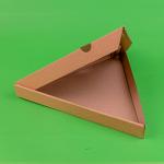 Cutie triunghi pizza 260x230x30 natur 100 buc/set