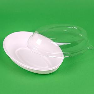 Bol bio din trestie, oval, Buritto 18 oz, 50 buc/set