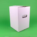Cutii clasice de vin 4 sticle cu separator CO5 natur 230x230x340 50 buc/set