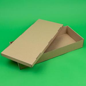 Cutie cu capac detasabil 100 buc/set natur 455X200X70 mm