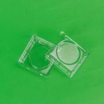 Capac cupa desert, transparent LD24, 75X75 mm, 45 buc/set