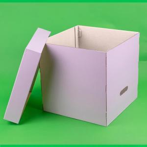 Cutii tort cu capac 330x330x330 mm folie 25 buc/set