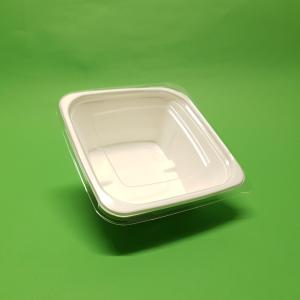 Bol salata bio din trestie de zahar cu capac 32oz 50buc/set