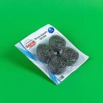 Burete metalic spiralat 4 buc/card