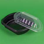 Caserola microunde pp, 1000 cc 50 buc/set