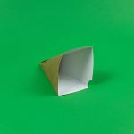 Con carton kraft pentru clatite/cartofi 100 buc/set