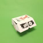 Cutie burger generic cu separator de cartofi 100 buc/set folie 220x140x110