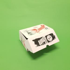 Cutie burger generic cu separator de cartofi 100 buc/set folie 180x120x80