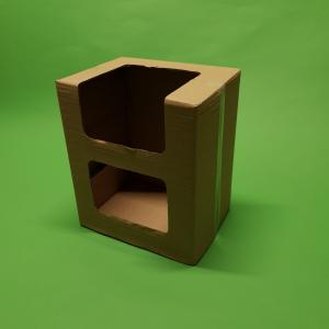 CUTII DISPLAY CO3 50 BUC/SET NATUR 318x207x275
