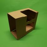 CUTII DISPLAY CO3 50 BUC/SET NATUR 318x207x275