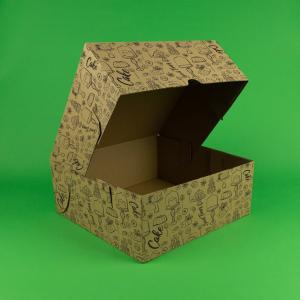CUTII TORT GENERIC CT3* 25 BUC/SET NATUR 300x300x120