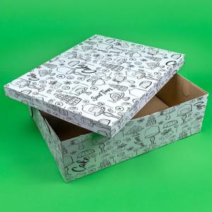 CUTII TORT GENERIC CT9 25 BUC/SET ALB 610x510x160