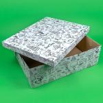 CUTII TORT GENERIC CT9 25 BUC/SET ALB 610x510x160