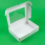 Cutii prajituri cu display duplex GC1 25 buc/set 190x110x50 mm