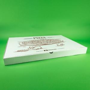 CUTII PIZZA GENERIC 100 SET ALB 400X600X50
