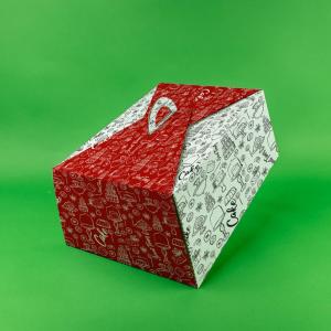 Cutii tort folie Mega CT 4 25 buc/set 250x340x145 mm