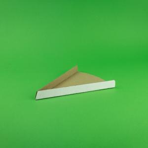 Triunghi pizza 210x150x20 mm 100 buc/set alb